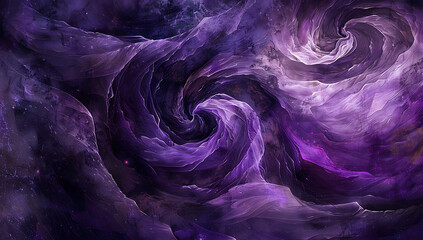 the purple color in swirls and wavy patterns in this 