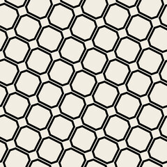 Vector seamless pattern. Simple geometric texture. Square monochrome background. Contemporary digital simple squares. Can be used as swatch for illustrator.