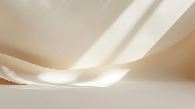Abstract background in ivory color with a light for web design