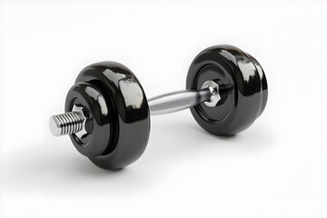 Dumbbells' against soft background - Ai Generated