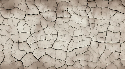 Fototapeta premium Barren drought concept wallpaper or dry desert background