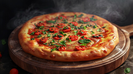 Flammekueche - Alsatian Pizza Image