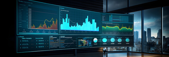 Digital Display of Comprehensive Financial Data Visualizations for Fixed Deposit Account Management