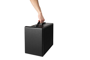 Carrying a guitar amplifier