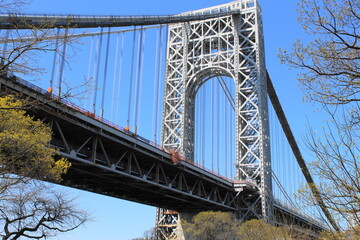 Fototapeta premium George Washington Bridge in New York and New Jersey