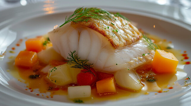 Navarin de Lotte - Monkfish Navarin Delight Photo