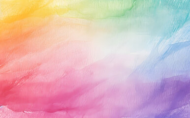 Colorful rainbow gradient creates serene atmosphere with soft fuzzy texture varied luminosity