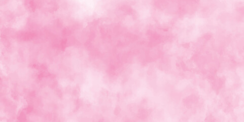 hand painted soft and  light cloudy watercolor background, watercolor stain of  pink paint with washes of watercolor, aquarelle paint paper textured canvas of pink soft color stains and splashes.