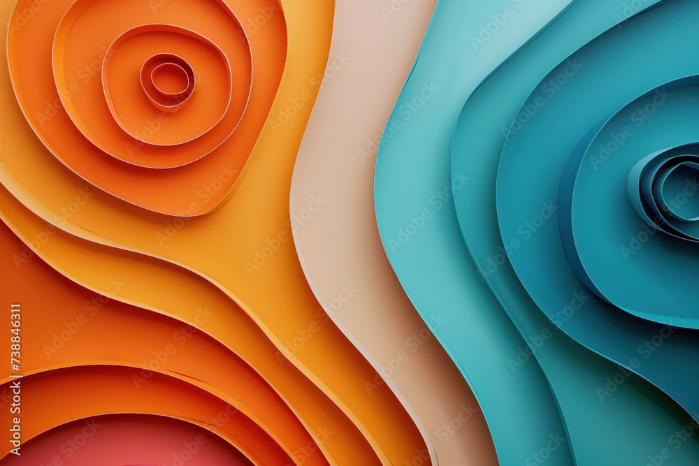 Poster a slide background for showcasing creativity process. background image. created with generative ai t