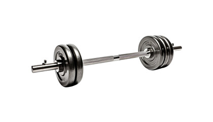 Dumbbell isolated on transparent background.