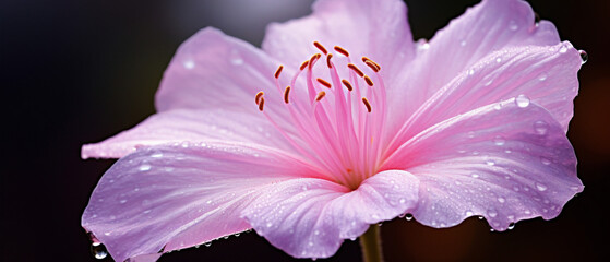 A close-up picture of a beautiful flower in full bloom, captured with precision and detail.