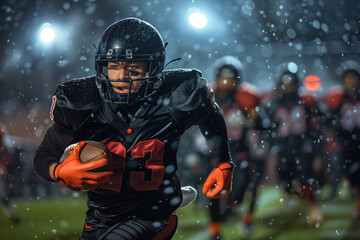 Gridiron Glory: High-Energy Moments in American Football's Dramatic Arena