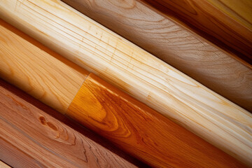 Timber background, woodcut industry concept. Cedar wooden background.	
