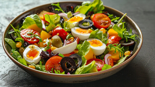 Salade Niçoise - Niçoise Salad Delight Photo