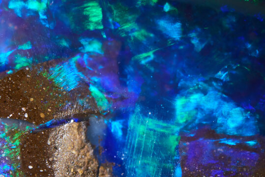 Makrofotografie von Opalen - Macrophotography Opal