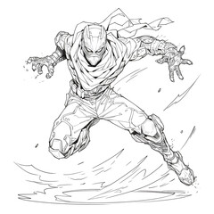 Fototapeta premium kid's coloring book