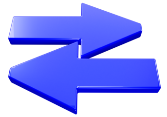 arrow icon. 3d rendering arrow.