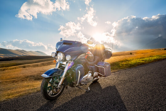 Harley Davidson Tour 2023, Italia Abruzzo-Marche, Campo Imperatore
