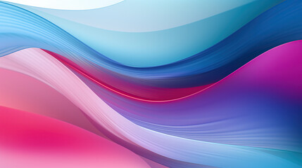 large colorful curved presentation abstract background generative ai