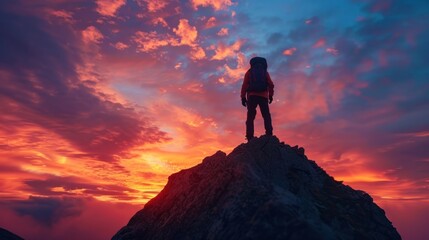 Explorer's Triumph: Sunset Summit