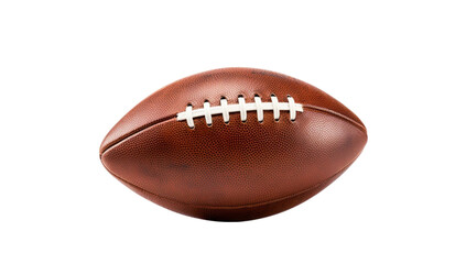 American football isolated on transparent background