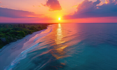 Embrace the magic of Zanzibar's sunset: With the sky ablaze in hues of orange and gold, the sun...
