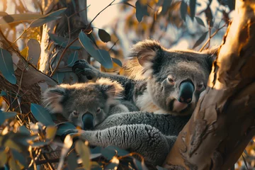 Foto op Canvas koala bear cub © Sana