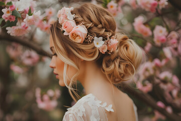 Brautliche Eleganz: Perfekte Hochzeitsfrisur für den großen Tag