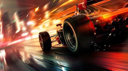 Racing car posters. Car race banner. background	