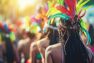 Obraz premium Colorful Celebration of Culture and Tradition