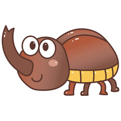 beetle cartoon doodle