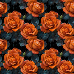 red and yellow roses