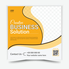 Business Social Media Post Template Design Is Essential to Grow Business. So It Is Inevitable For The Success Of The Company.