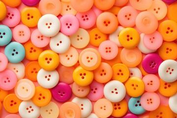 abstract colorful background of multicolored buttons and buttons