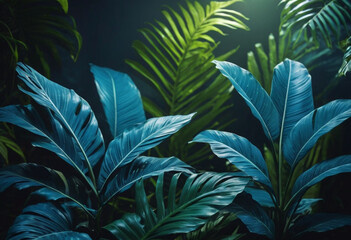 Lush Greenery: A Close-Up of Vibrant Monstera Leaves