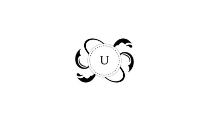 Luxury Galaxy Shaped Alphabetical Logo