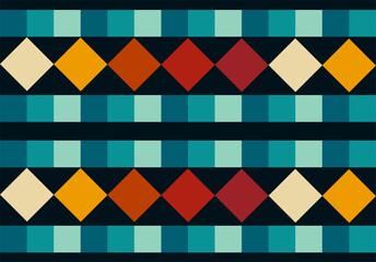 
Background in retro theme, vintage colors, geometry theme.