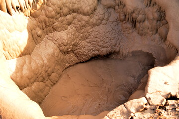 Springs in the Danakil's desert depression