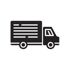 Minimal delivery icon black and white (2)