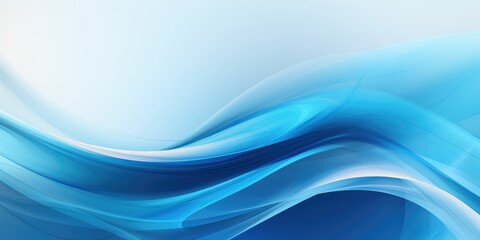 Fototapeta premium Blue abstract wave background