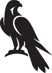 Falcon Silhouette vector illustration