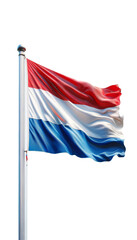 Dutch Flag Flying in the Air