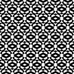 Seamless pattern. Trapeziums, rhombuses, figures ornament. Polygons motif. Geometric wallpaper. Abstract background. Geometrical backdrop. Digital paper, textile print, web design. Vector artwork