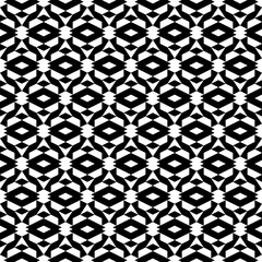 Seamless pattern. Trapeziums, rhombuses, figures ornament. Polygons motif. Geometric wallpaper. Abstract background. Geometrical backdrop. Digital paper, textile print, web design. Vector artwork