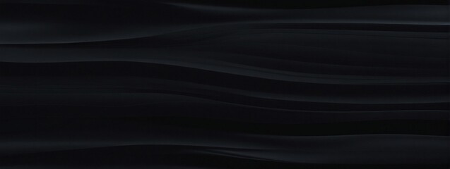 Black Abstract Wave Background