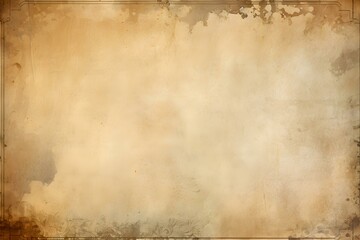 Vintage-Style Background using Worn and Textured Paper with a Nostalgic Feel. Concept Vintage Style, Worn Paper, Nostalgic Feel, Textured Background, Antique Aesthetic - obrazy, fototapety, plakaty