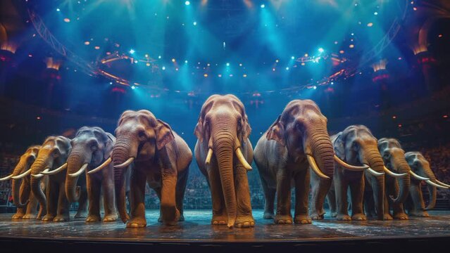 elephant circus