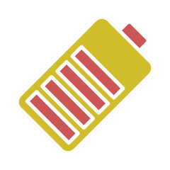 Battery Glyph Two Color Icon