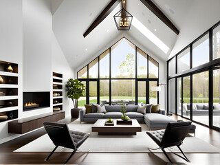 modern of a modern living room 