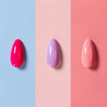 Gelish de colores para u&ntilde;as, barniz para u&ntilde;as